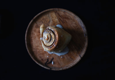 Cinnamon Roll Baking